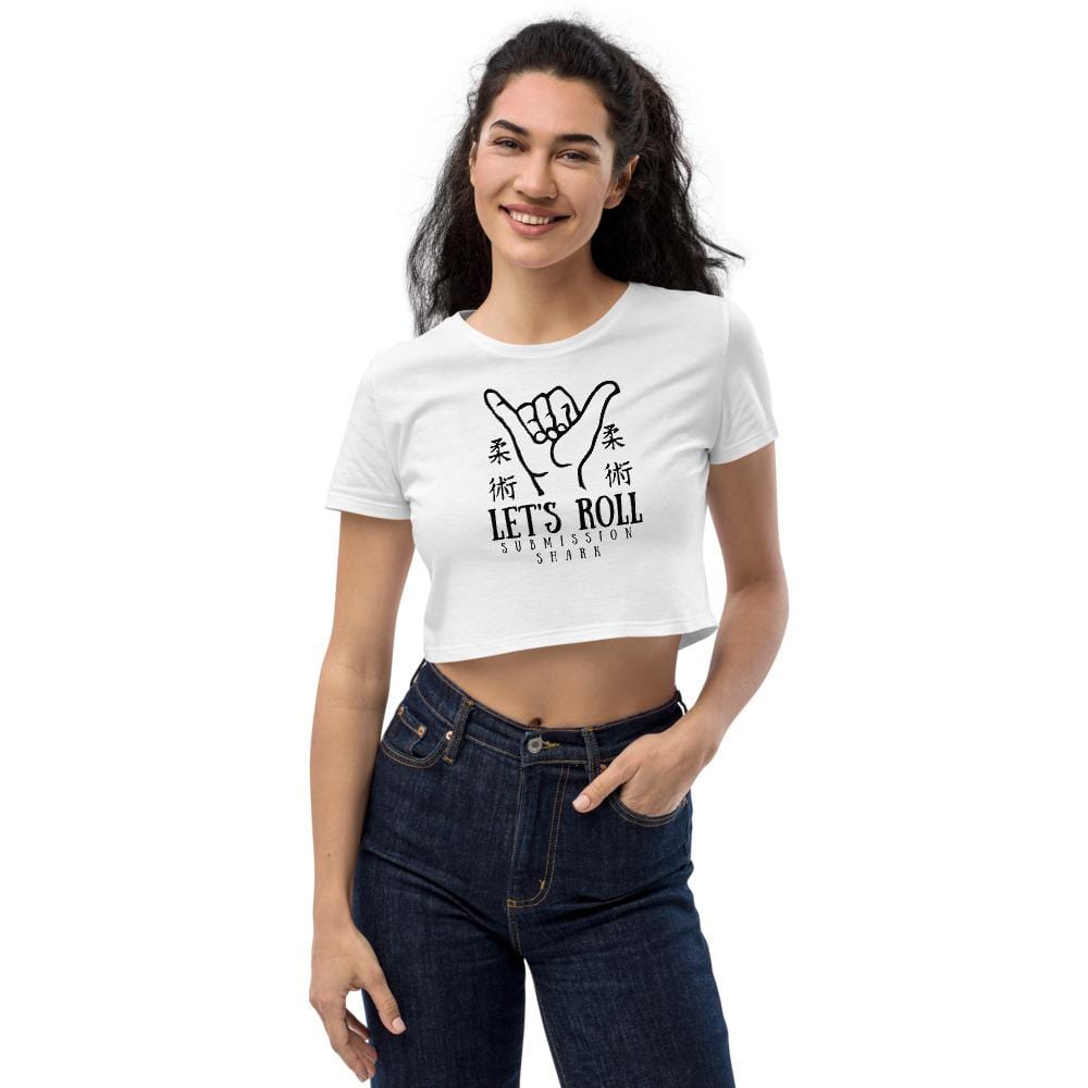 jiu jitsu gear BJJ apparel Let's Roll ~ Organic Crop Top