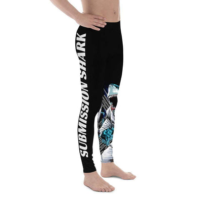 jiu jitsu gear BJJ apparel Limited Edition Shark Frenzy Men's Leggings