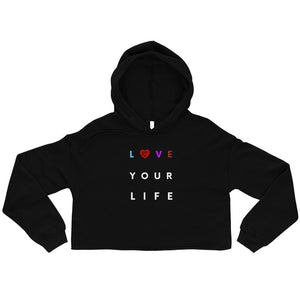 jiu jitsu gear BJJ apparel Love Your Life ~ Crop Hoodie