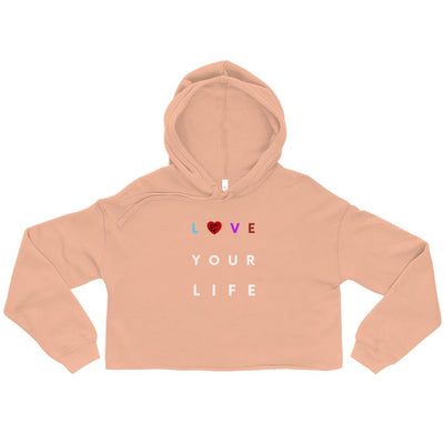 jiu jitsu gear BJJ apparel Love Your Life ~ Crop Hoodie