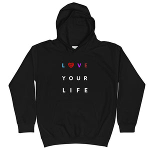 jiu jitsu gear BJJ apparel Love Your Life ~ Kids Hoodie