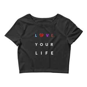 jiu jitsu gear BJJ apparel Love Your Life ~ Women’s Crop Tee