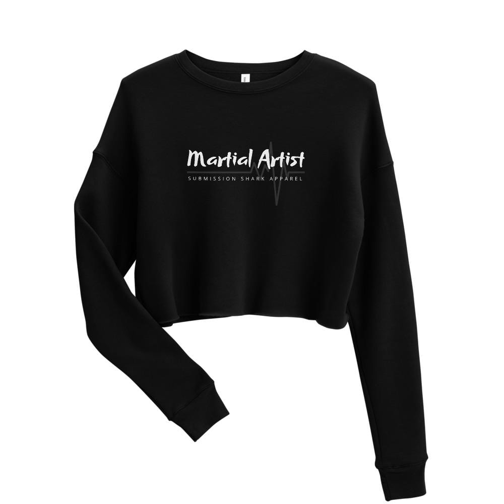 jiu jitsu gear BJJ apparel Martial Artist's Life ~ Crop Sweatshirt