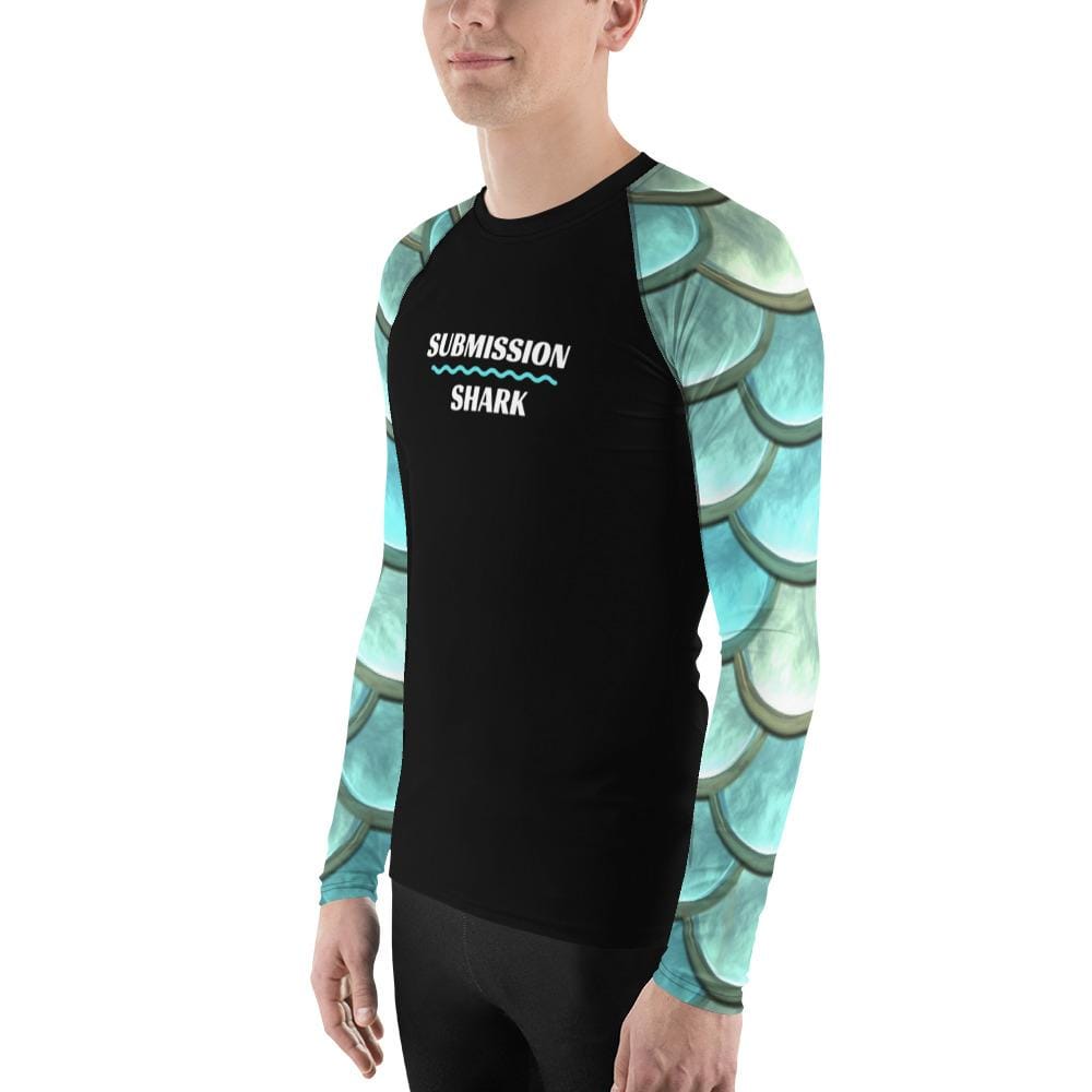 jiu jitsu gear BJJ apparel Merman Madness ~ Men's BJJ Rash Guard