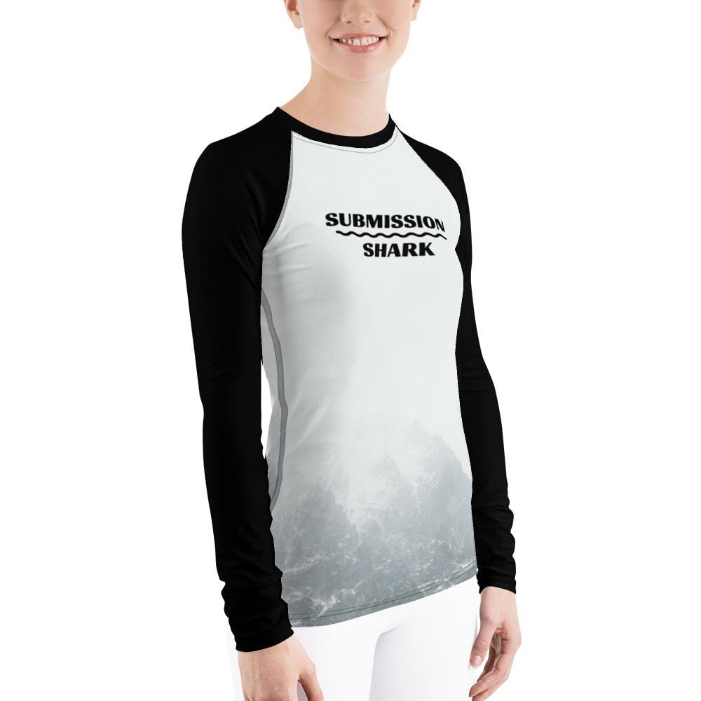 jiu jitsu gear BJJ apparel Mountain Mystery ~ Women's Rash Guard