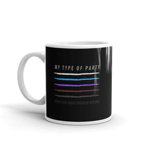 jiu jitsu gear BJJ apparel My Type of Party Jiu-Jitsu/BJJ Mug | Submission Shark