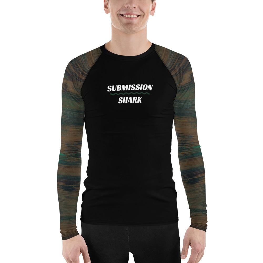 jiu jitsu gear BJJ apparel Mystic Woods ~ Men's BJJ Rash Guard