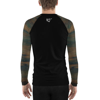 jiu jitsu gear BJJ apparel Mystic Woods ~ Men's BJJ Rash Guard