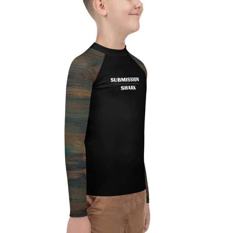 jiu jitsu gear BJJ apparel Mystic Woods ~ Youth Rash Guard