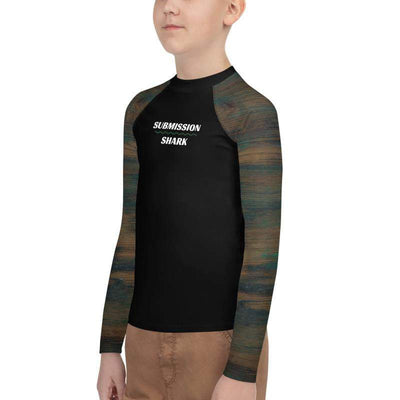 jiu jitsu gear BJJ apparel Mystic Woods ~ Youth Rash Guard