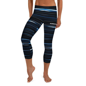 jiu jitsu gear BJJ apparel Neptune Nights ~ Capri Leggings *