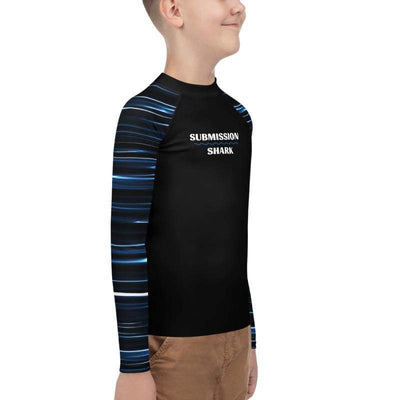 jiu jitsu gear BJJ apparel Neptune Nights ~ Youth Rash Guard *