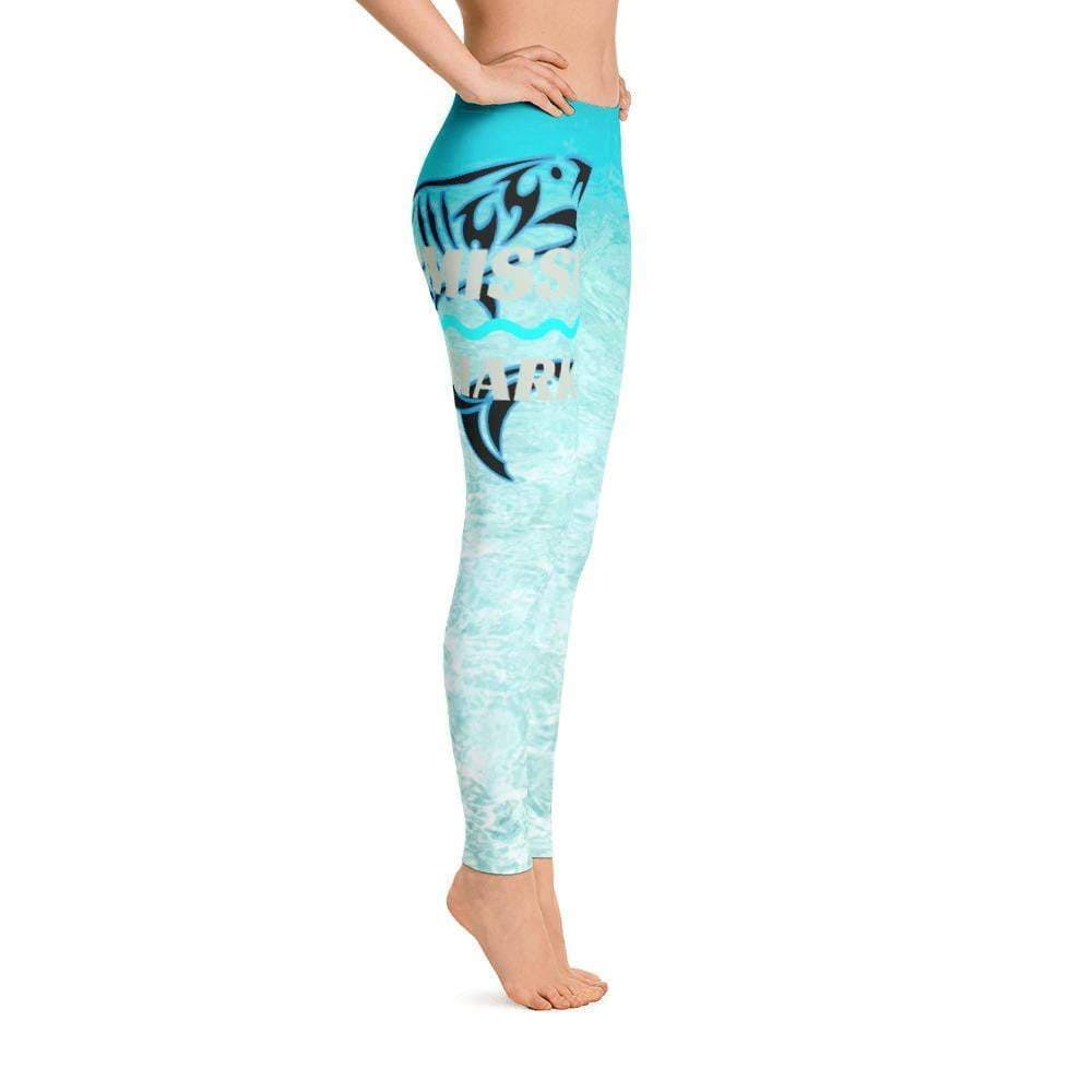 jiu jitsu gear BJJ apparel Ocean Paradise Leggings | Submission Shark