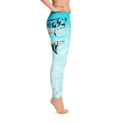 jiu jitsu gear BJJ apparel Ocean Paradise Leggings | Submission Shark