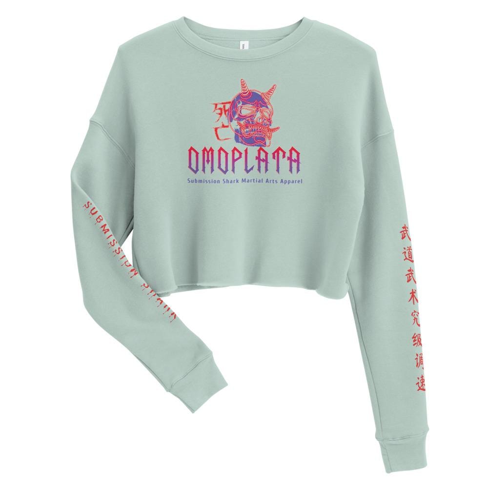 jiu jitsu gear BJJ apparel Omoplata ~ Crop Sweatshirt