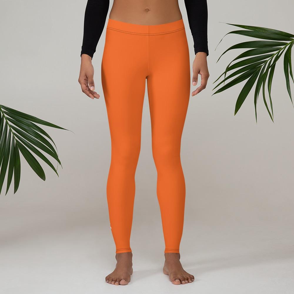jiu jitsu gear BJJ apparel Orange SS Premium Standard ~ Full Guard Leggings