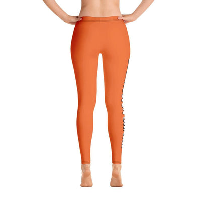 jiu jitsu gear BJJ apparel Orange SS Premium Standard ~ Full Guard Leggings