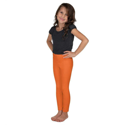 jiu jitsu gear BJJ apparel Orange SS Premium Standard ~ Kid's Leggings