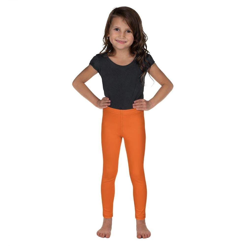 jiu jitsu gear BJJ apparel Orange SS Premium Standard ~ Kid's Leggings