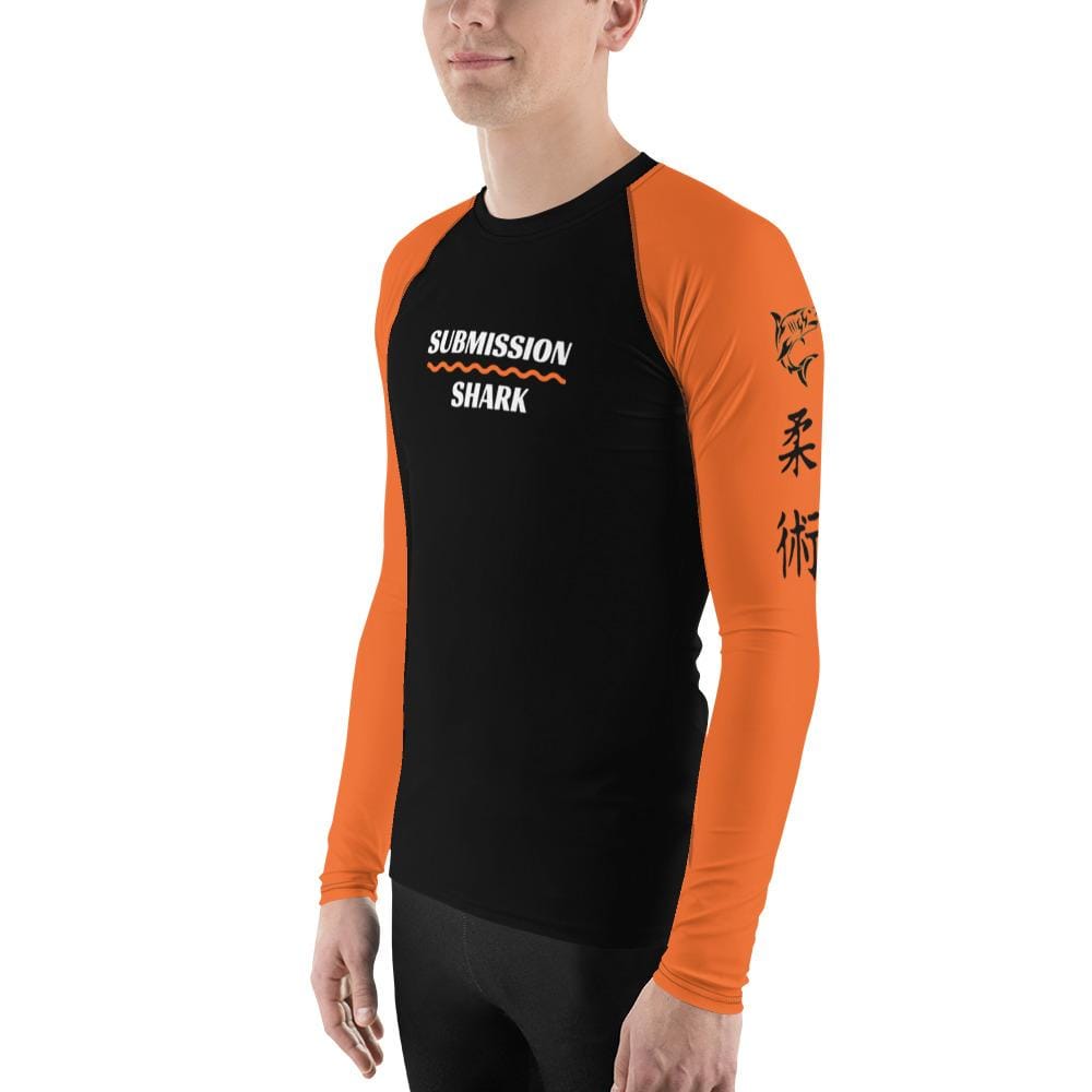 Men's BJJ Rash Guard (Orange SS Premium Standard) - Shop MMA Gear ...