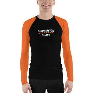 jiu jitsu gear BJJ apparel Orange SS Premium Standard ~ Men's BJJ Rash Guard
