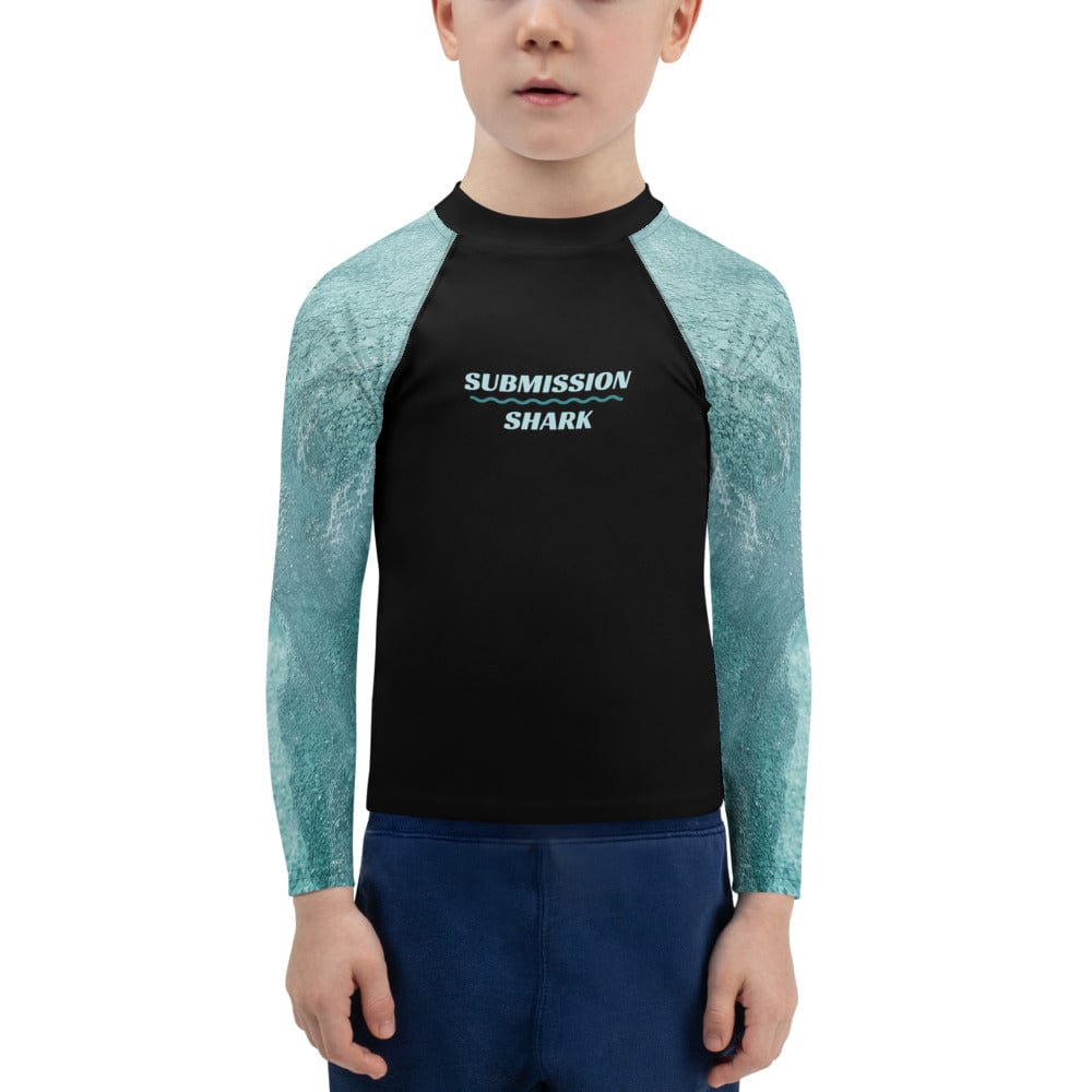 jiu jitsu gear BJJ apparel Phantom Freeze ~ Kids Rash Guard *