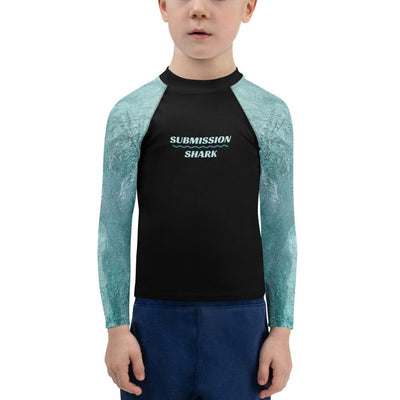 jiu jitsu gear BJJ apparel Phantom Freeze ~ Kids Rash Guard *