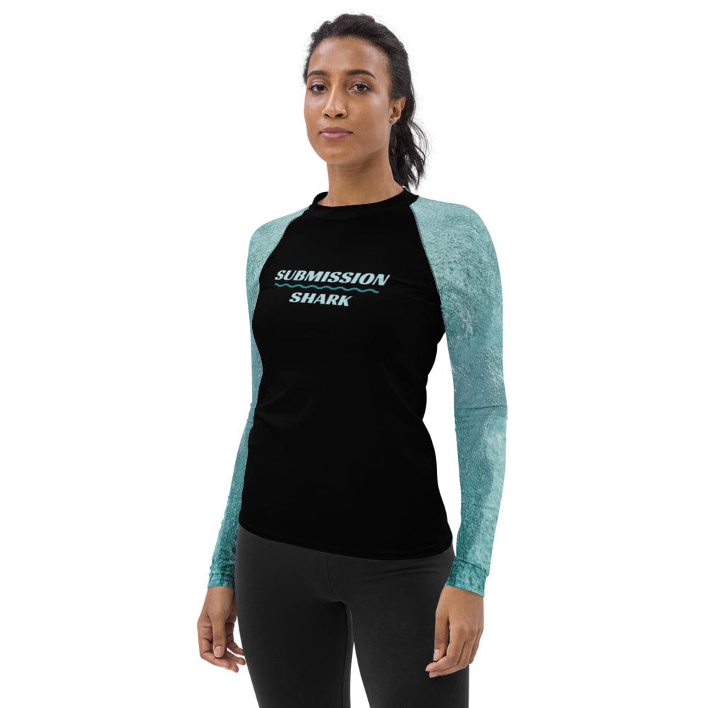 jiu jitsu gear BJJ apparel Phantom Freeze ~ Women's Rash Guard *