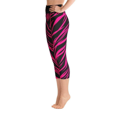 jiu jitsu gear BJJ apparel Pink Power Yoga Capri Leggings (Draft)