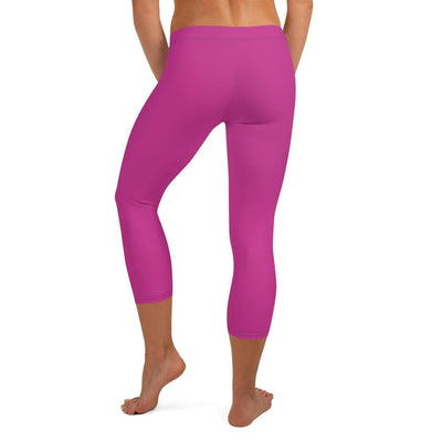 jiu jitsu gear BJJ apparel Pink SS Premium Standard ~ Capri Leggings