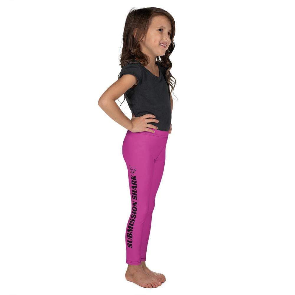 jiu jitsu gear BJJ apparel Pink SS Premium Standard ~ Kid's Leggings