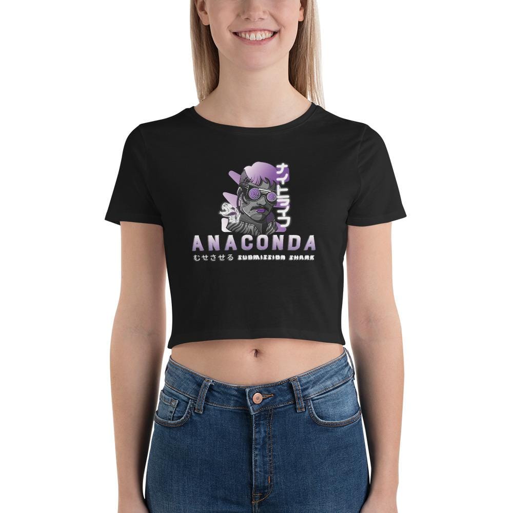 jiu jitsu gear BJJ apparel Professor Anaconda Choke ~ Women’s Crop Tee