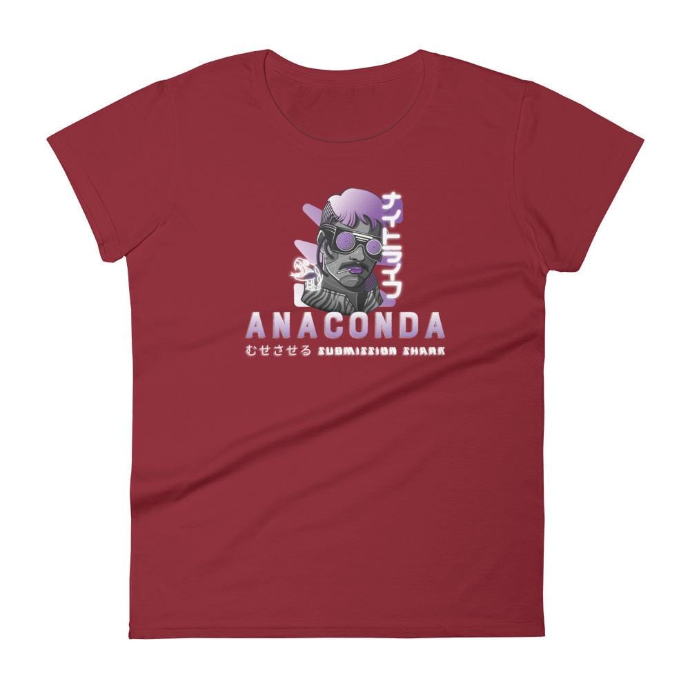 jiu jitsu gear BJJ apparel Professor Anaconda Choke ~ Women's Fashion Fit Tee