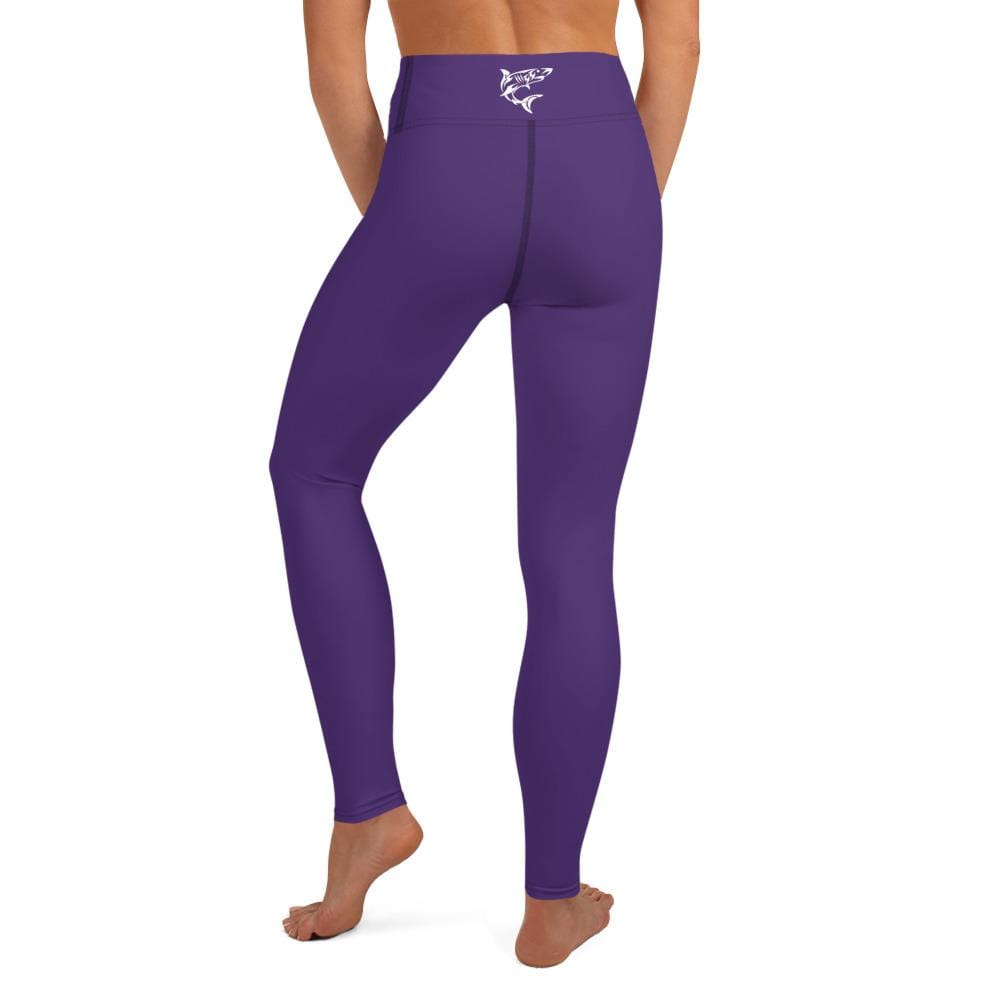 jiu jitsu gear BJJ apparel Purple SS Premium Standard ~ High-Waist Leggings
