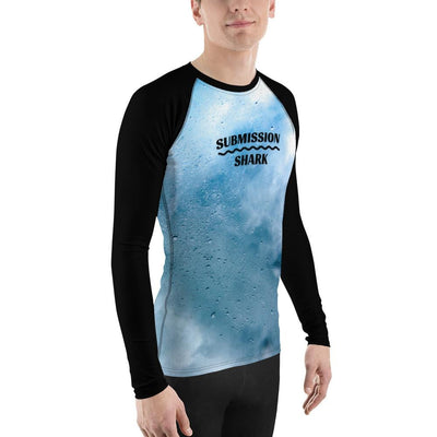 jiu jitsu gear BJJ apparel Rainstorm ~ Men's BJJ Rash Guard