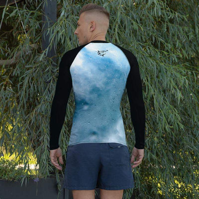 jiu jitsu gear BJJ apparel Rainstorm ~ Men's BJJ Rash Guard