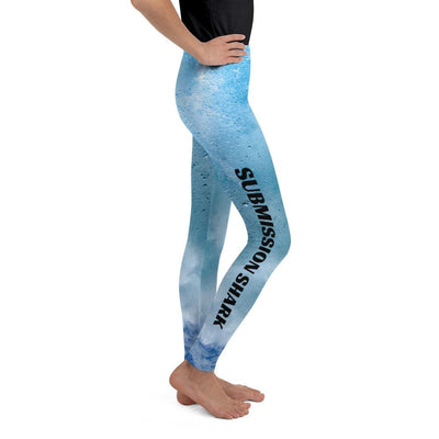 jiu jitsu gear BJJ apparel Rainstorm ~ Youth Leggings