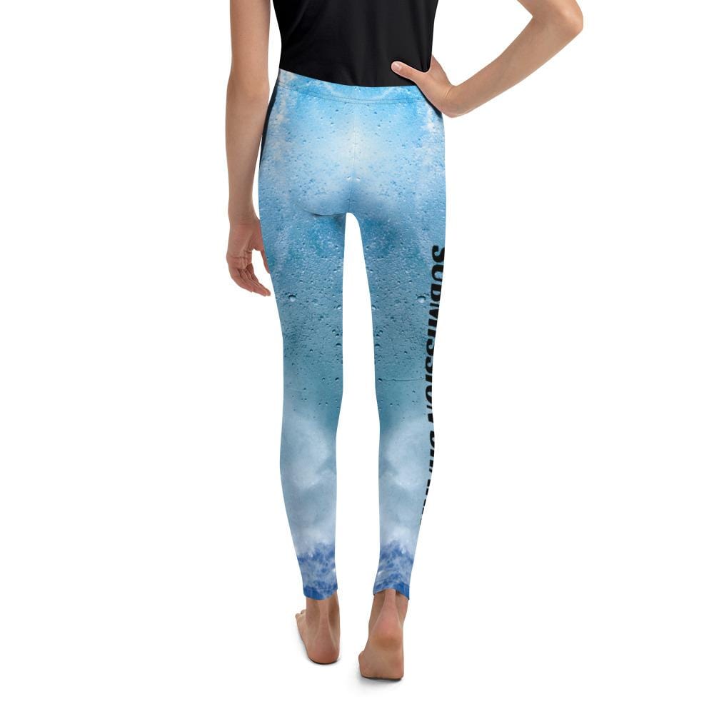 jiu jitsu gear BJJ apparel Rainstorm ~ Youth Leggings