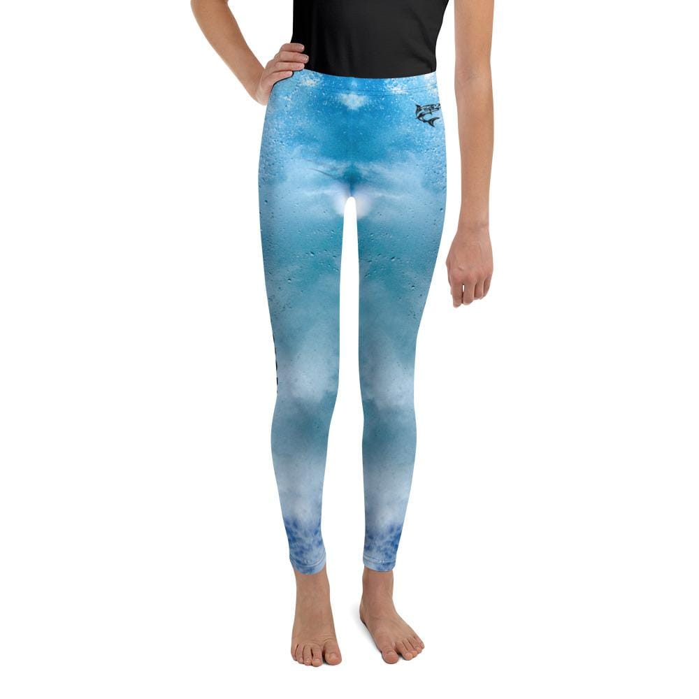 jiu jitsu gear BJJ apparel Rainstorm ~ Youth Leggings