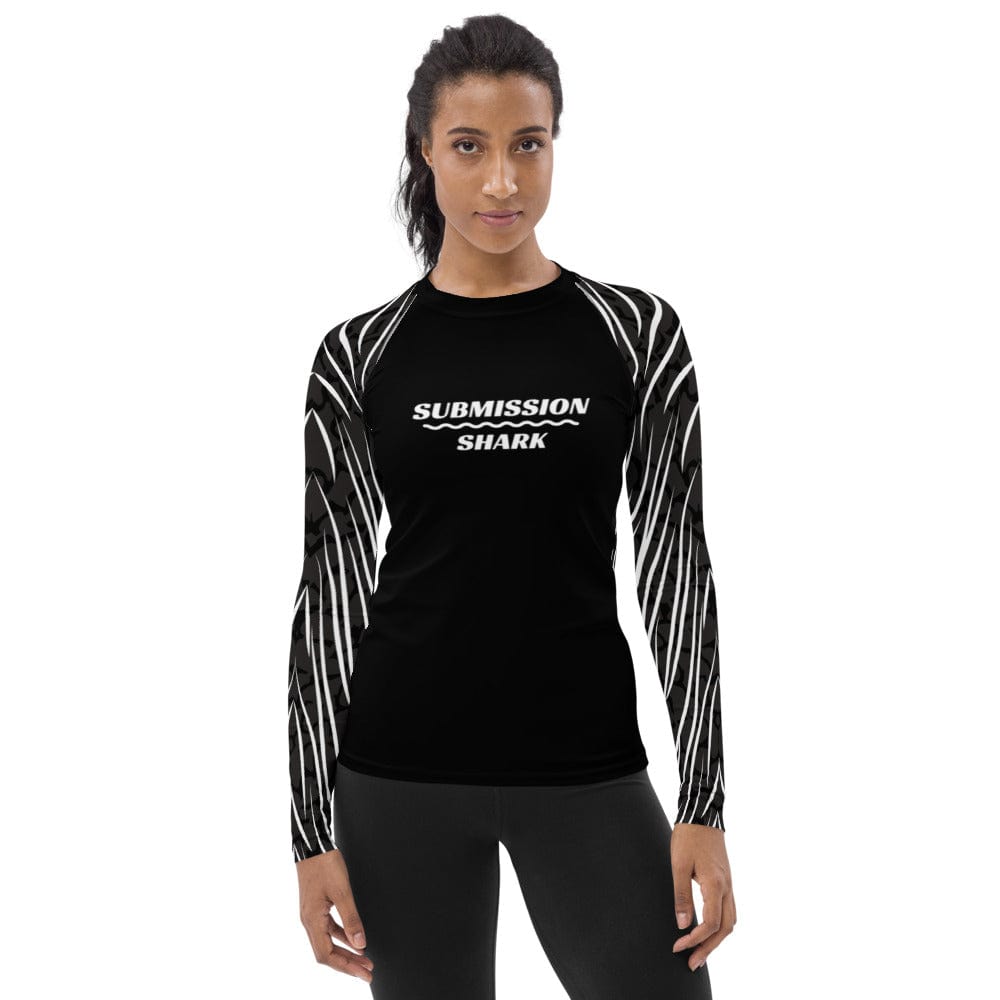 jiu jitsu gear BJJ apparel Razor Technique ~ Women's Rash Guard