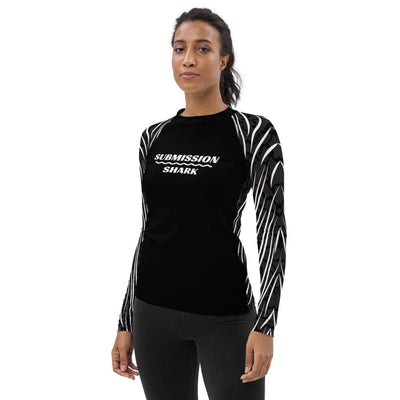 jiu jitsu gear BJJ apparel Razor Technique ~ Women's Rash Guard