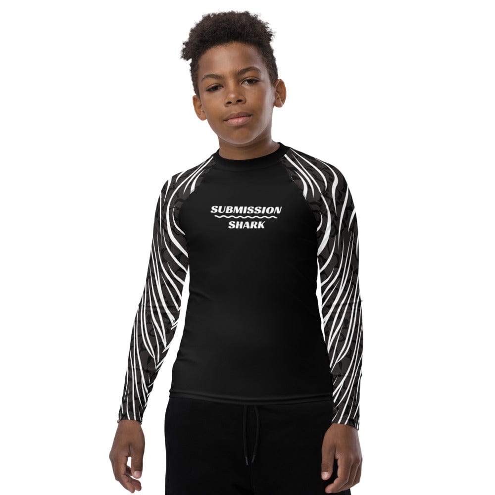 jiu jitsu gear BJJ apparel Razor Technique ~ Youth Rash Guard