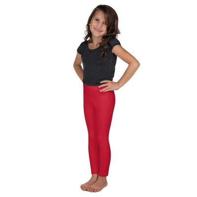 jiu jitsu gear BJJ apparel Red SS Premium Standard ~ Kid's Leggings