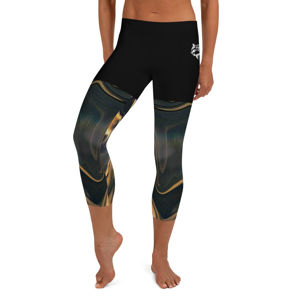 jiu jitsu gear BJJ apparel Relentless Hooks ~ Capri Leggings