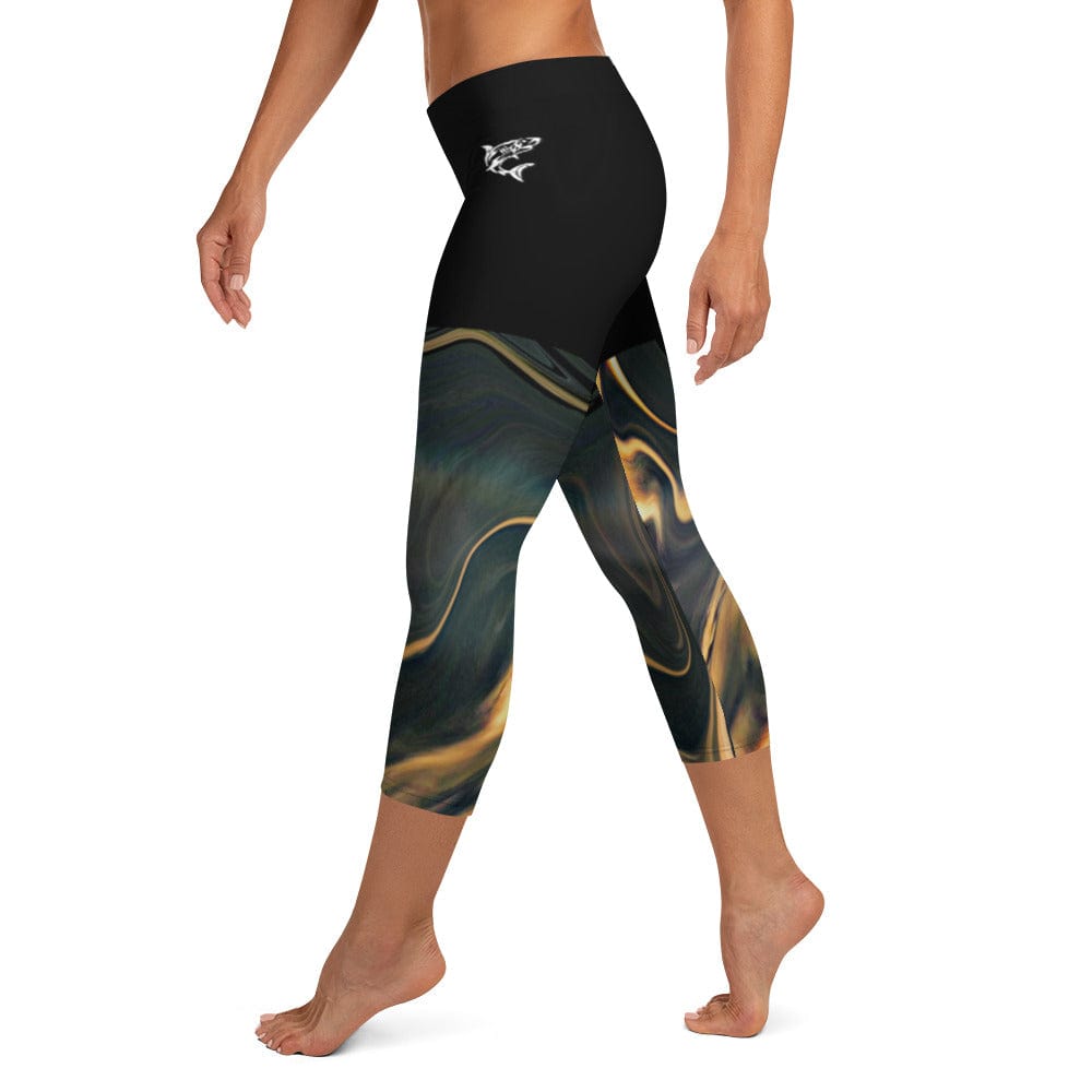 jiu jitsu gear BJJ apparel Relentless Hooks ~ Capri Leggings