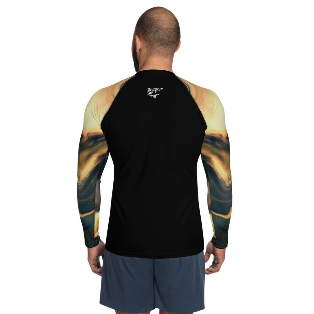 jiu jitsu gear BJJ apparel Relentless Hooks ~ Men's BJJ Rash Guard