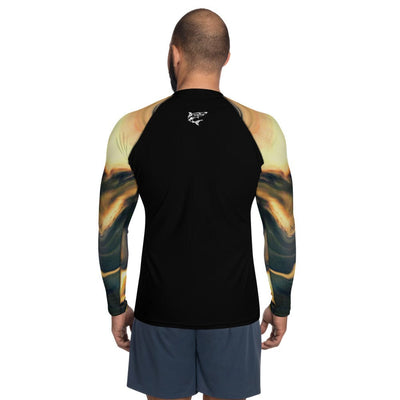 jiu jitsu gear BJJ apparel Relentless Hooks ~ Men's BJJ Rash Guard