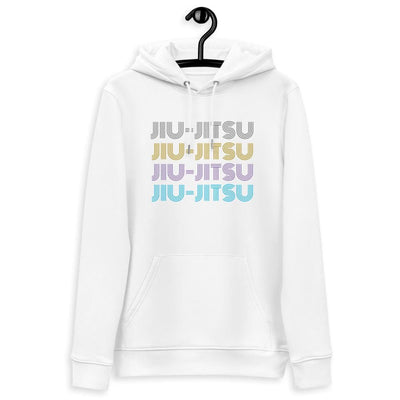 jiu jitsu gear BJJ apparel Retro Jiu-Jitsu ~ Unisex Essential Eco Hoodie