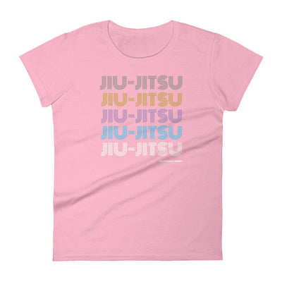 jiu jitsu gear BJJ apparel Retro Jiu-Jitsu ~ Women's Fashion Fit Tee