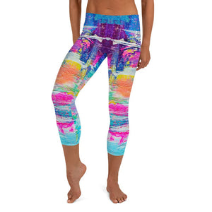 jiu jitsu gear BJJ apparel Samskaras ~ Capri Leggings